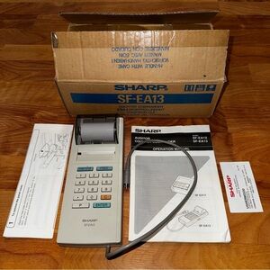 Vintage Sharp SF-EA13 Counter Commander Computer Accessories NOS Open Box
